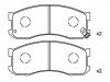 тормозная кладка Brake Pad Set:LA01-33-28Z