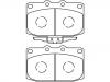 тормозная кладка Brake Pad Set:FDZ3-33-28Z