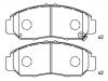 Plaquettes de frein Brake Pad Set:45022-S7A-N00