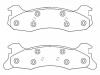 Pastillas de freno Brake Pad Set:D343-7124A