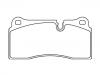 刹车片 Brake Pad Set:34 21 8 091 600